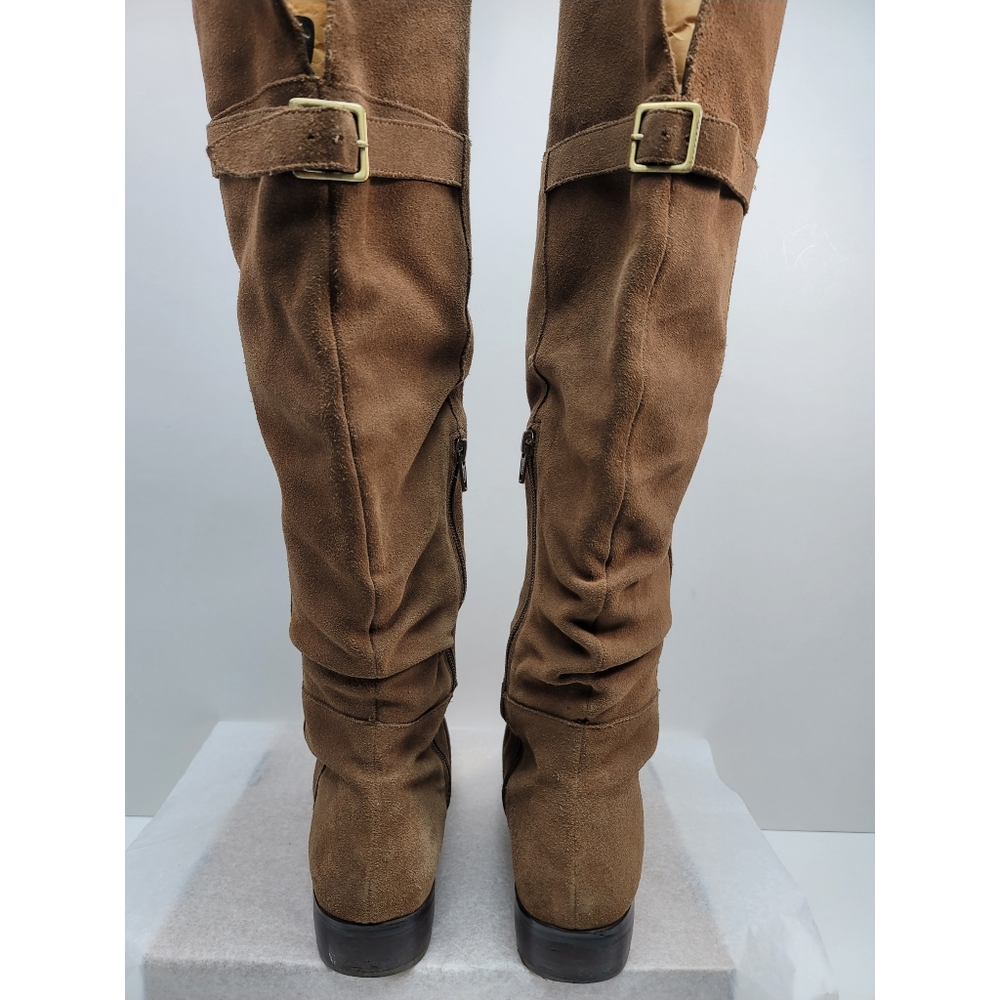 Sixth+love long boots size 7.5 brown color - Picture 8 of 15